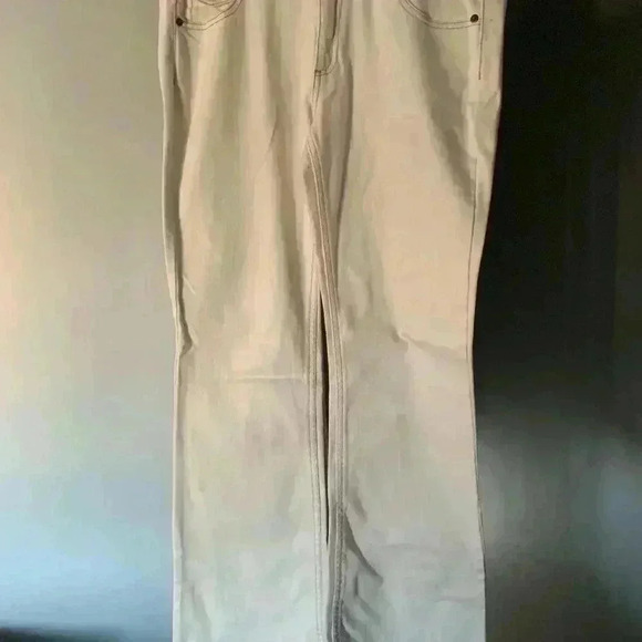 🔥2/20$🔥Flare white jeans. Back to school - Picture 5 of 8